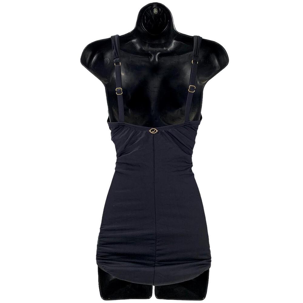 Jantzen Surplice Maillot One-Piece Swimsuit Black - Regular - Picture 2 of 3